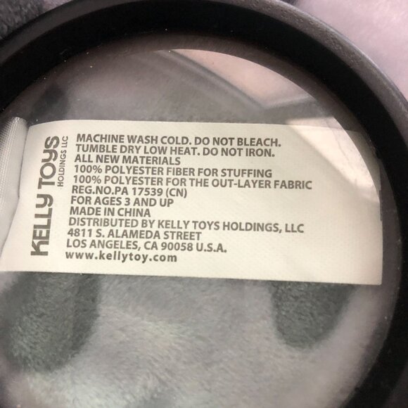 Squishmallows "Isis" The Spotted Seal 2020 Grey/White 8" - Picture 6 of 6